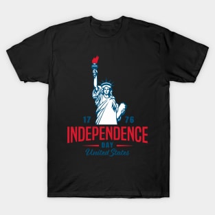 4th of July 1776  American independence day design T-Shirt